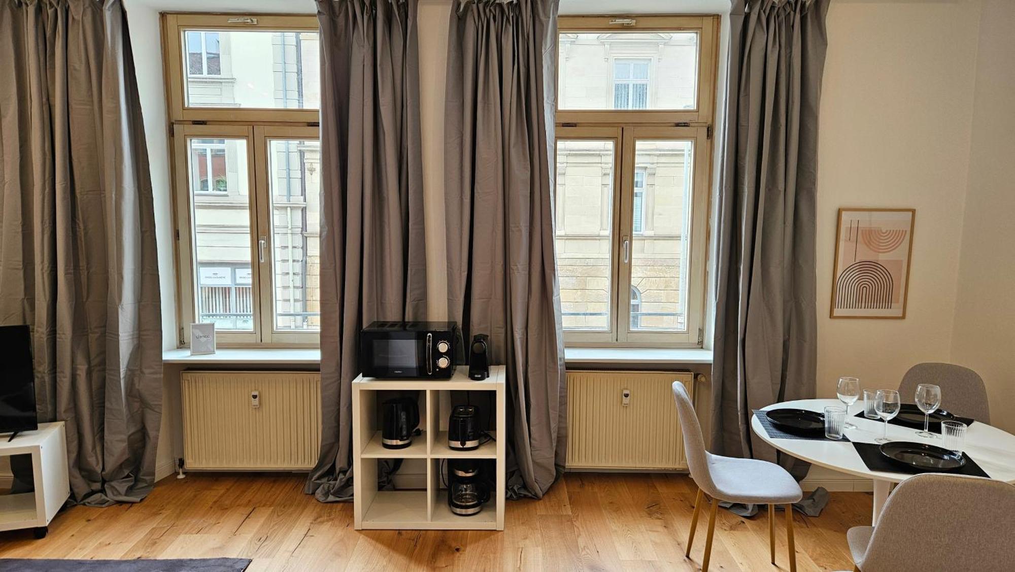 Apartment Lu16 One Bamberg - Modern, Zentral Mit Terrasse Extérieur photo